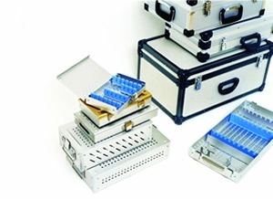 Custom-made sterilization cases and carry cases