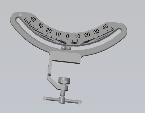 Surgical Instruments APP Lateral Positioner® / iFlexG® / iFlexS iFlexS Angle meter for femoral stem